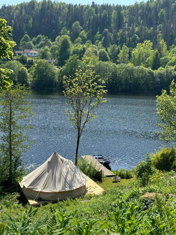 Glamping On Idyllic Lake, Paddle Boards & Rowboat Porsgrunn Εξωτερικό φωτογραφία
