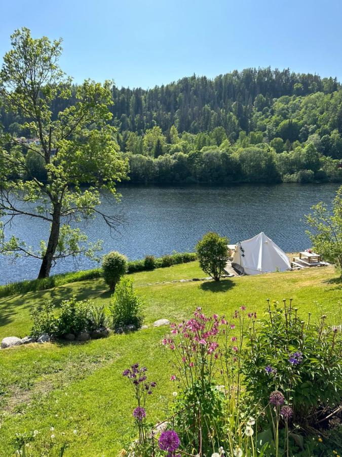 Glamping On Idyllic Lake, Paddle Boards & Rowboat Porsgrunn Εξωτερικό φωτογραφία