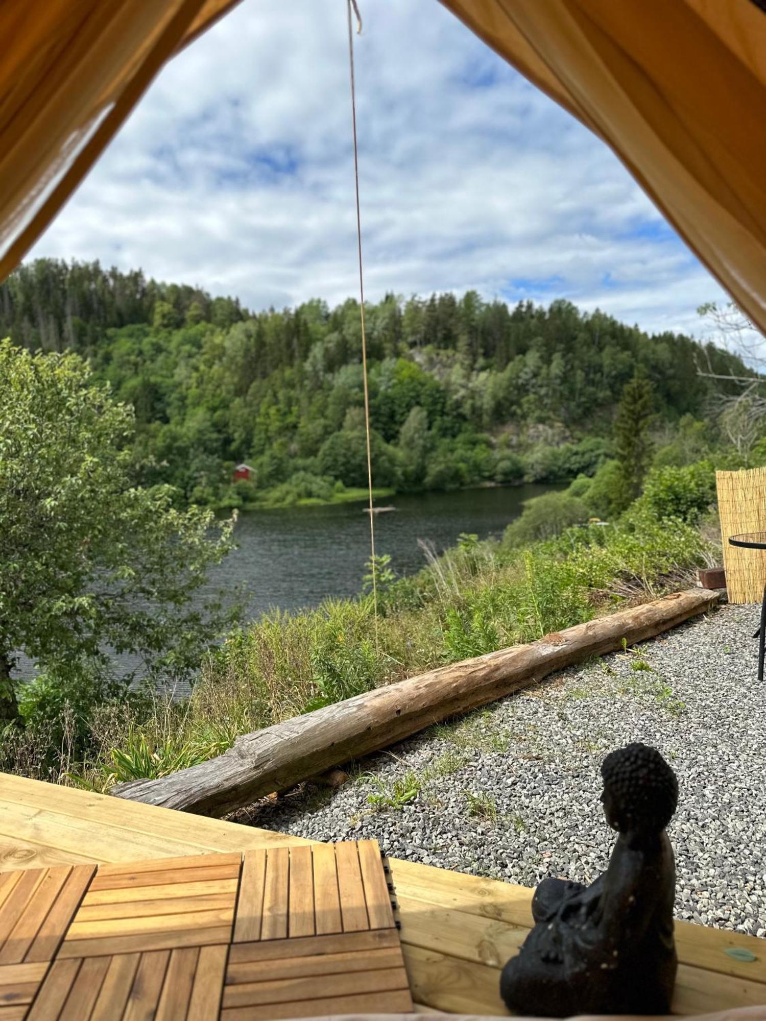 Glamping On Idyllic Lake, Paddle Boards & Rowboat Porsgrunn Εξωτερικό φωτογραφία